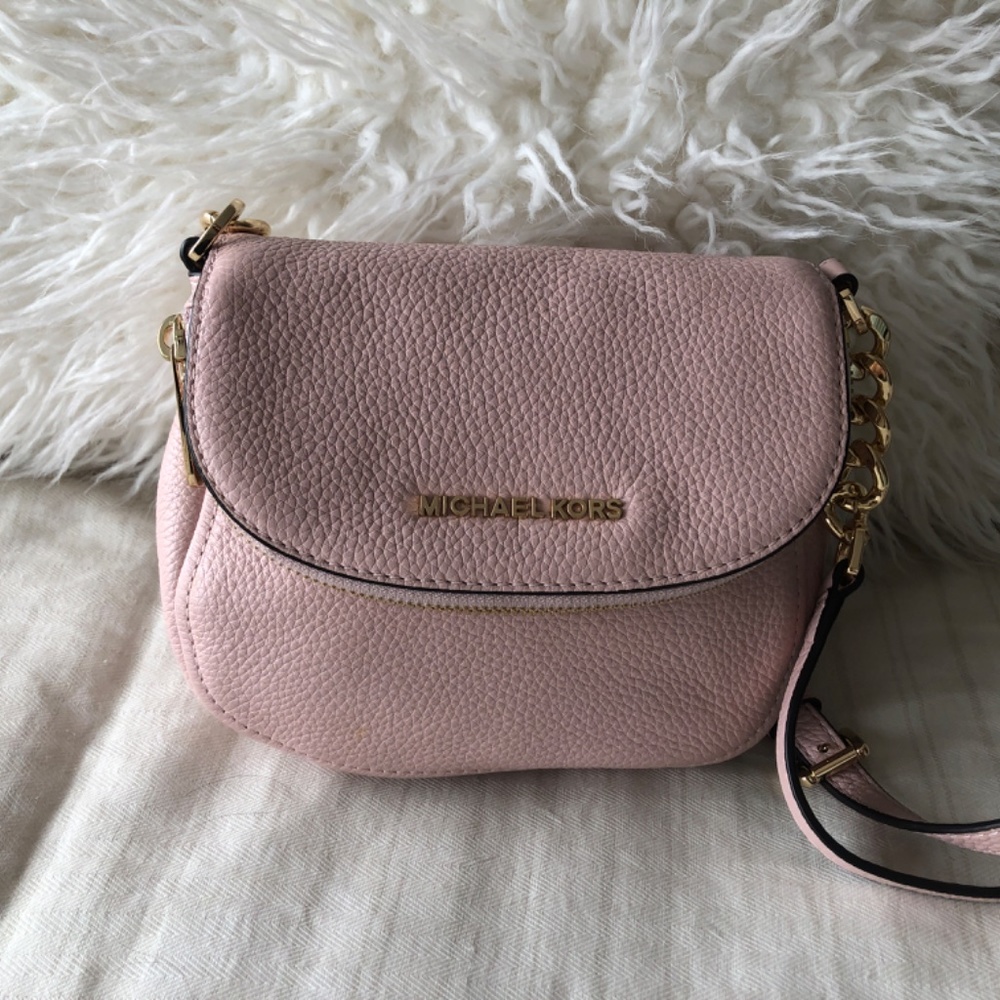 Michael Kors Bedford light pink crossbody